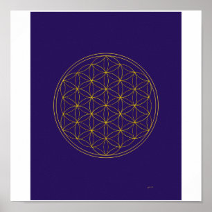 Poster Fleur de la vie