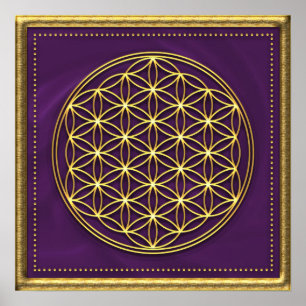 Poster Fleur de la vie