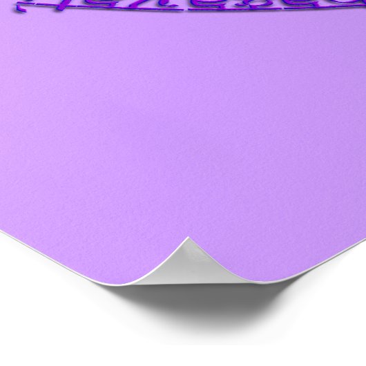 Poster Fleur de la vie - Moola Mantra - violet (Coin)