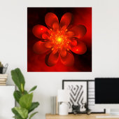 Poster Fleur de l'amour (Poster) (Bureau à domicile)