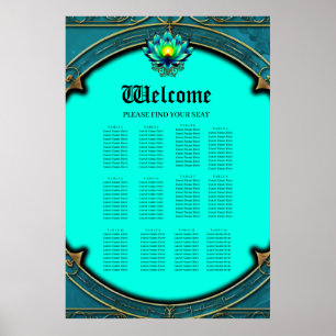 Poster Fleur de l'Élégance, Mystic Lotus.