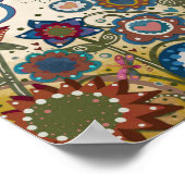 Poster Fleur de libellule Florale Fleur Inspiration Inspi (Coin)