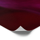 POSTER FLEUR DE LILAS ROUGE (Coin)