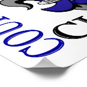 Poster Fleur De Lis 3 Colon Cancer (Coin)