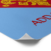 Poster Fleur De Lis Rouge, Fête De Jazz (Coin)