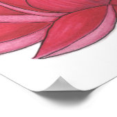 Poster Fleur de lotus (Coin)