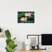 Poster Fleur de lotus en fleurs, Chine (Bureau à domicile)