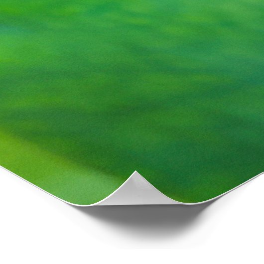 Poster Fleur de Lotus rose chaud (Coin)