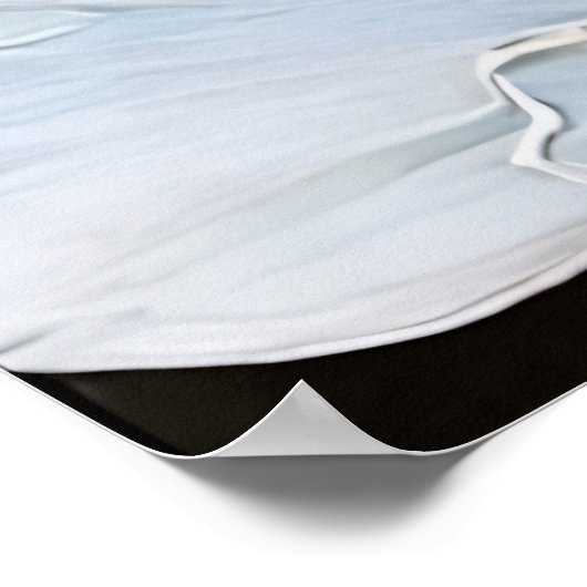 Poster Fleur de lumière (Coin)