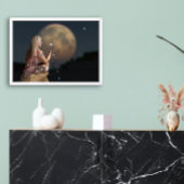 Poster Fleur de lune