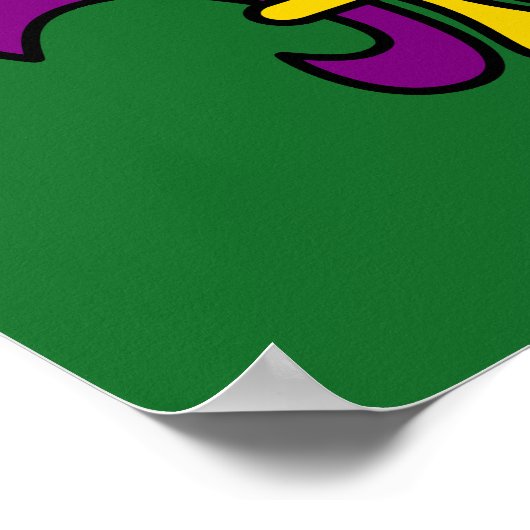 Poster Fleur de lys (Coin)