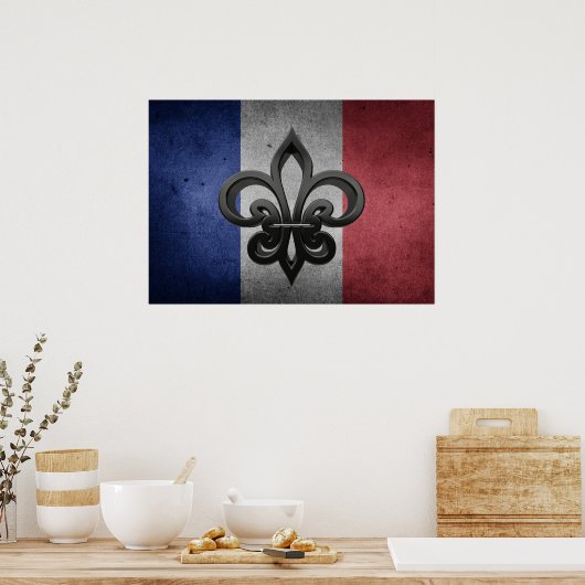 Poster Fleur de lys (Cuisine)