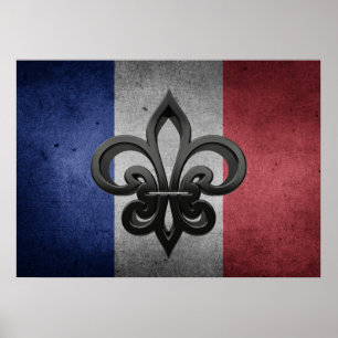 Poster Fleur de lys