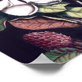 Poster Fleur de Magnolia (Coin)