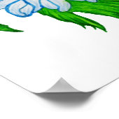 Poster Fleur de marguerite (Coin)