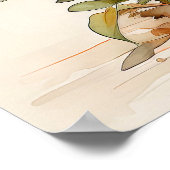 Poster Fleur de marguerites fraîchement cueillies (Coin)