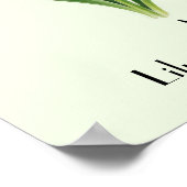 Poster Fleur de Muguet de Mai (Coin)