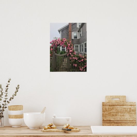 Poster fleur de nantucket (Cuisine)