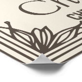 Poster Fleur de novembre (Coin)