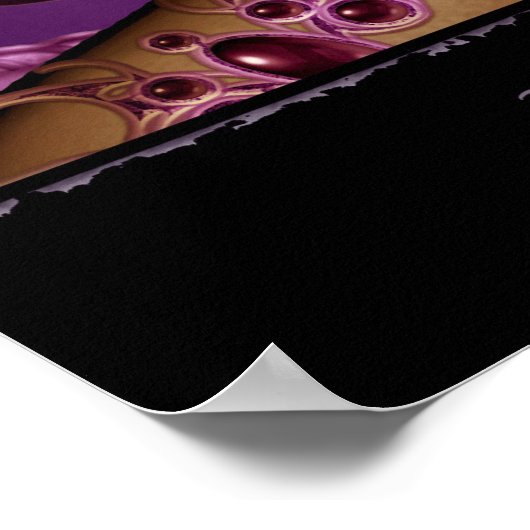 Poster Fleur de passion (Coin)