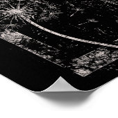 Poster Fleur de pissenlit Grunge Alt Alternative Goth Got (Coin)