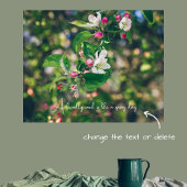 Poster Fleur de pomme