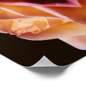 Poster Fleur de Rosebud Jaune Mixte (Coin)