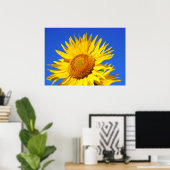 Poster Fleur de soleil (Bureau à domicile)