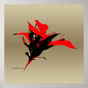 Poster Fleur de souhait