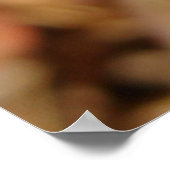 Poster Fleur de trèfle rouge (Coin)