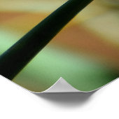 Poster Fleur de verdure (Coin)