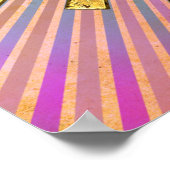 Poster Fleur de Vie avec Lune (Coin)