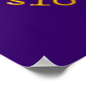 Poster Fleur de vie avec règles de vie (Coin)