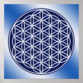 Poster Fleur De Vie / Ciel (Devant)