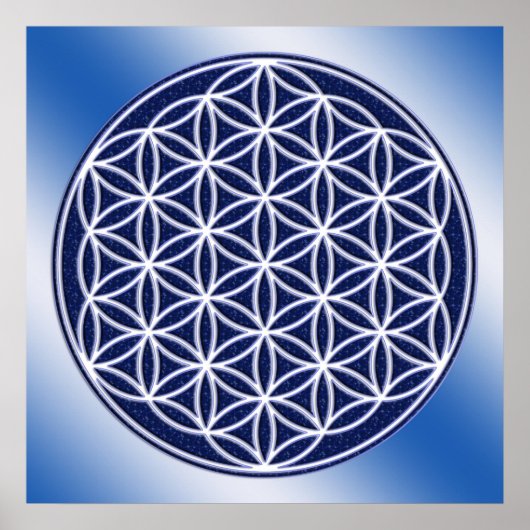 Poster Fleur De Vie / Ciel (Devant)