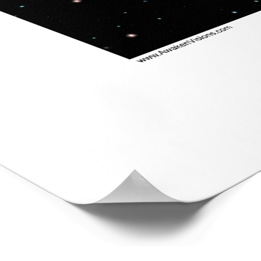 Poster Fleur de vie sur Terre (Coin)