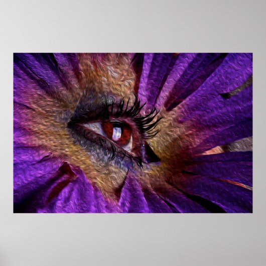 Poster Fleur des yeux (Devant)