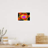 Poster fleur d'espoir art floral (Cuisine)