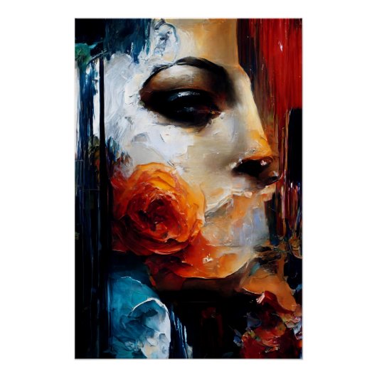 Poster Fleur d'introspection (Devant)