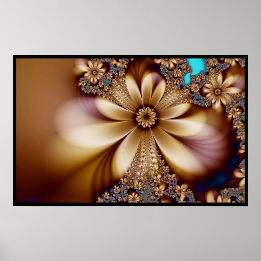 Poster Fleur d'or. (Devant)