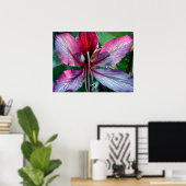 Poster Fleur d'orchidée de Hong Kong (Bureau à domicile)