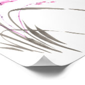 Poster Fleur d'Orchidée Murmurante (Coin)