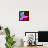 Poster Fleur d'orchidée sauvage (Bureau à domicile)