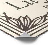 Poster Fleur du mois de mai (Coin)