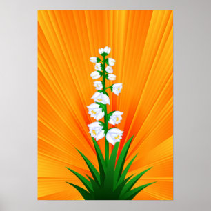 Poster Fleur du Yucca