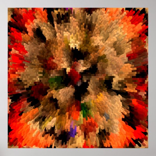 Poster Fleur éclatante..... (Devant)