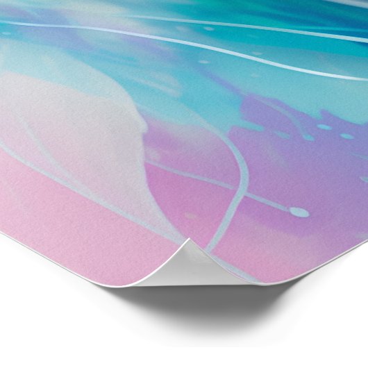 Poster Fleur elven (Coin)