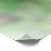 Poster Fleur en automne (Coin)