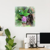 Poster Fleur en automne (Bureau à domicile)