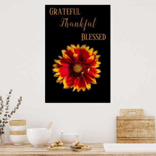 Poster Fleur en fleurs (Cuisine)